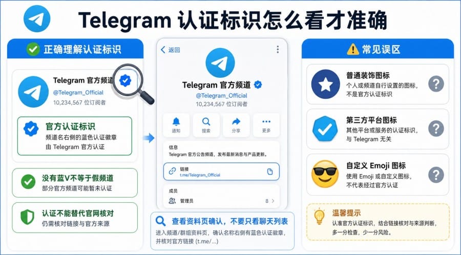 假 Telegram 群和假频道怎么识别?新手加入前的防骗检查指南 配图 2