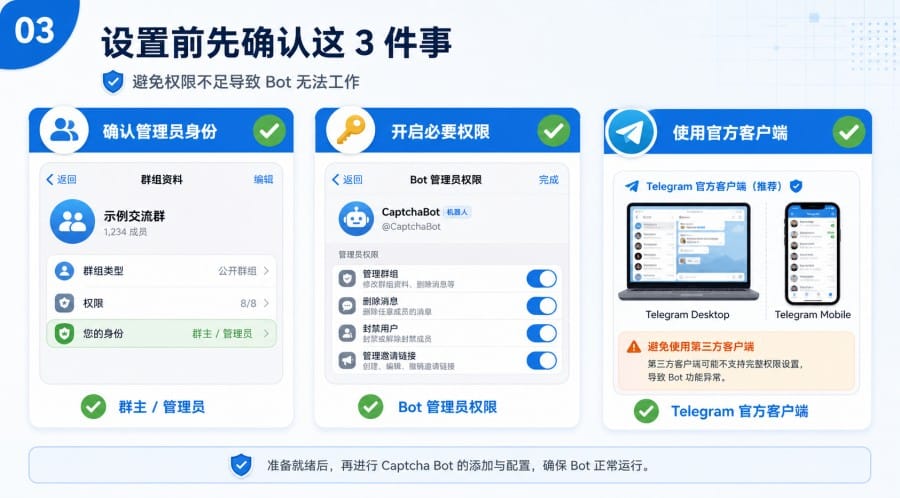 Telegram 群组验证码 Bot 怎么设置 第 2 张正文图