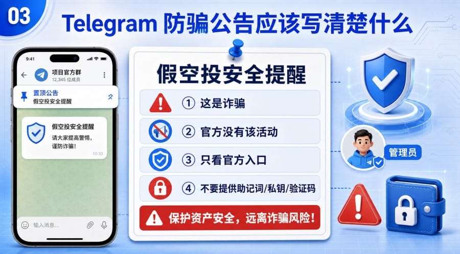 Telegram 群组出现假空投怎么办? - step 2