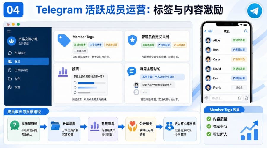 Telegram 群组用户分层怎么做 - illustration 3